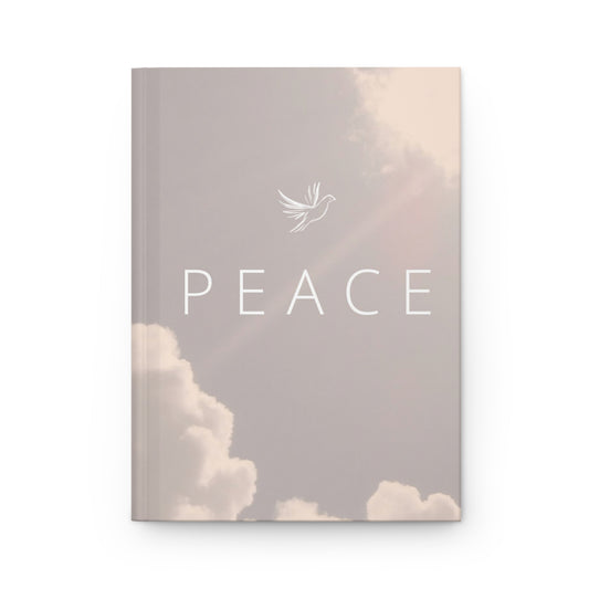 “PEACE” HARDCOVER JOURNAL